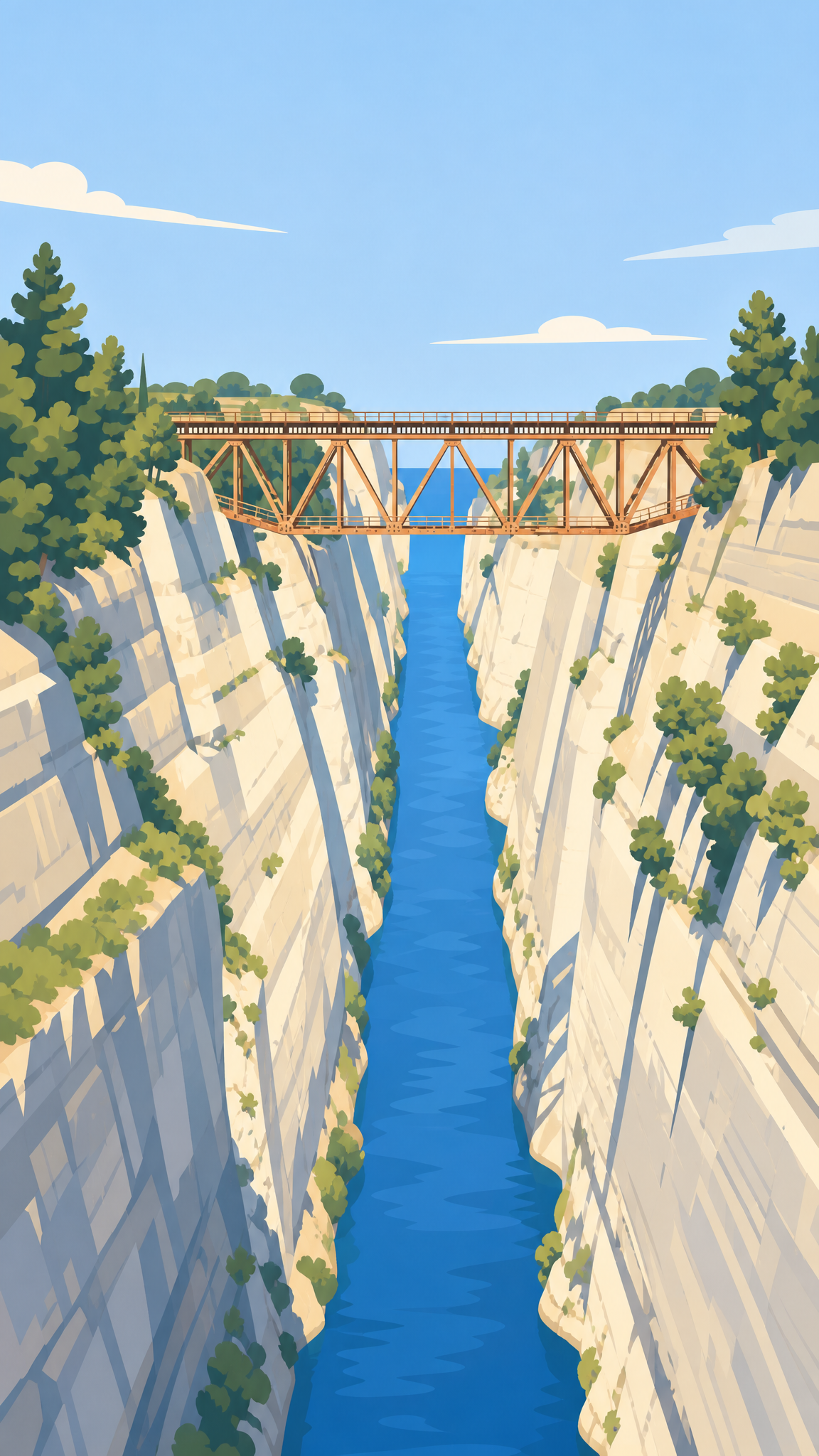 Old Bridge of the Corinth Canal