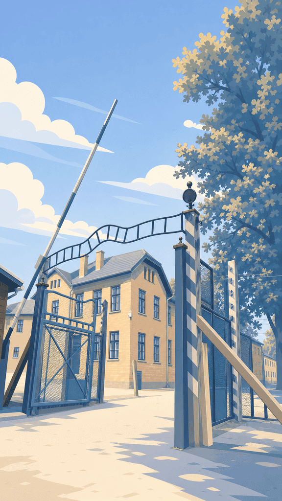 “Arbeit Macht Frei” Sign Gate