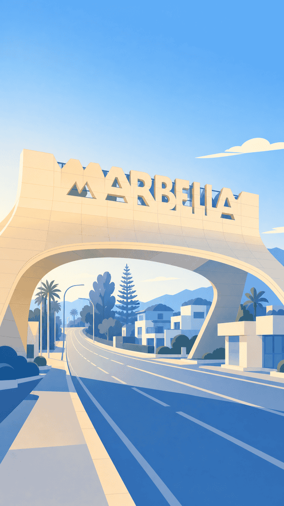 Arco bienvenida Marbella