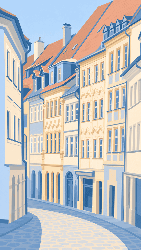 Bamberg historic old town
