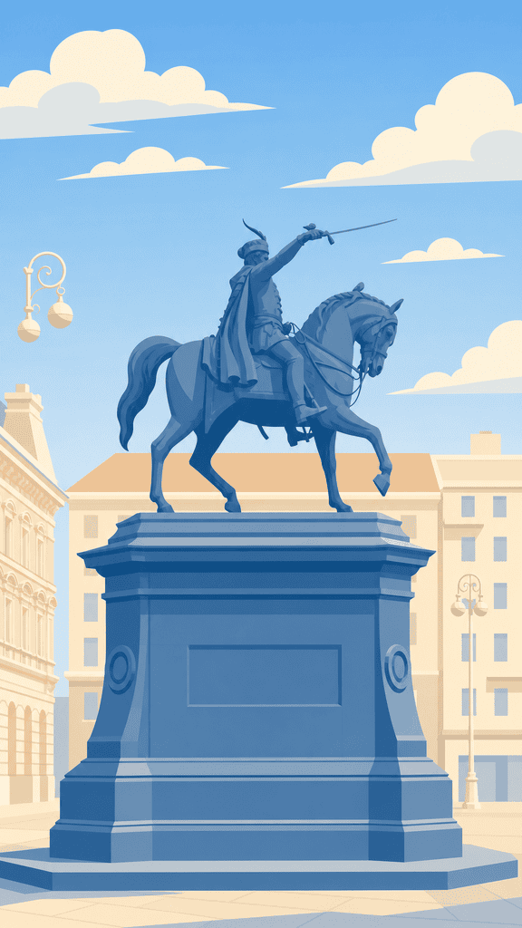 Ban Josip Jelačić Statue