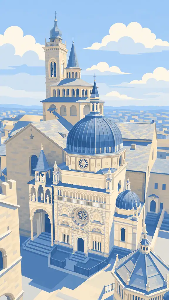 Basilica of Santa Maria Maggiore in Bergamo