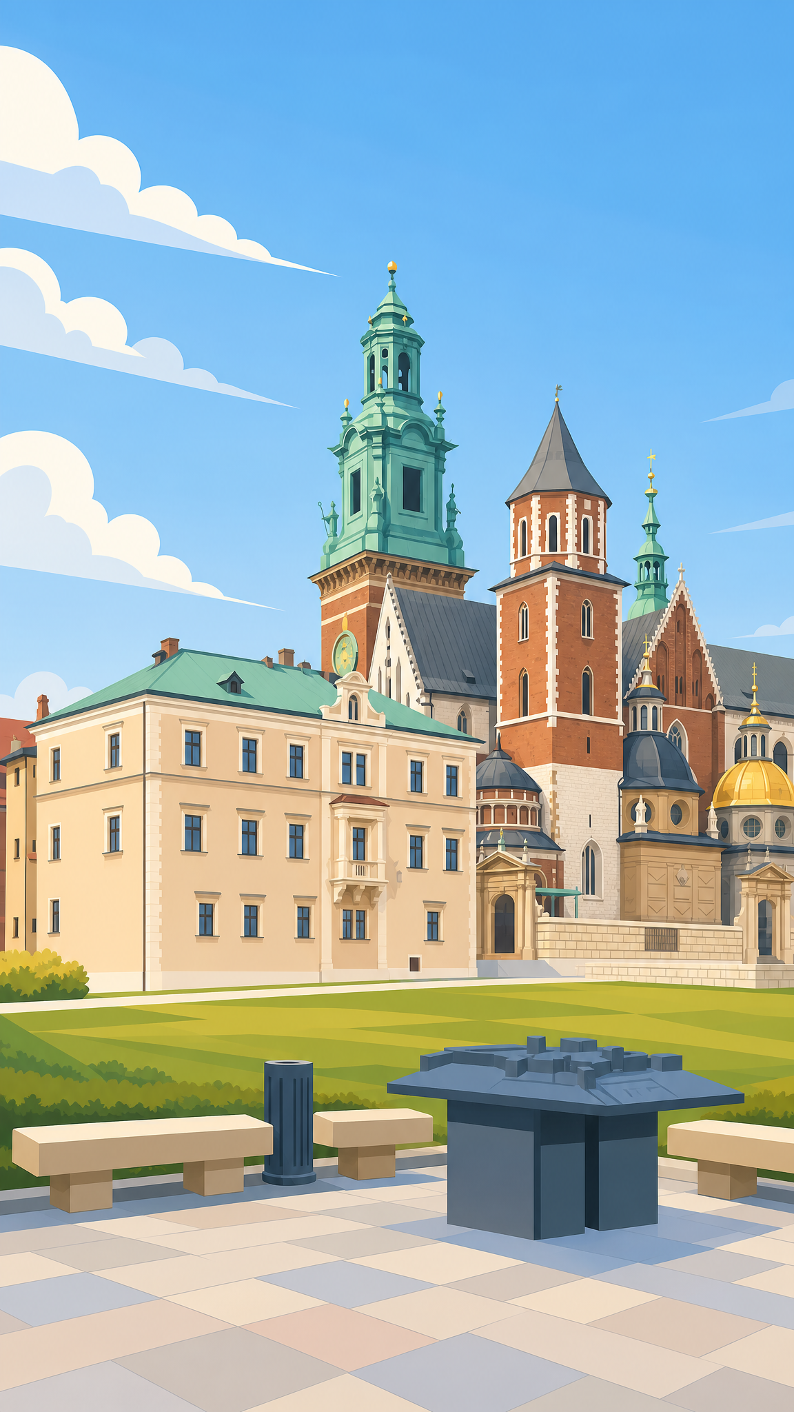 Saints Stanislaus and Wenceslaus Basilica-Cathedral of Krakow
