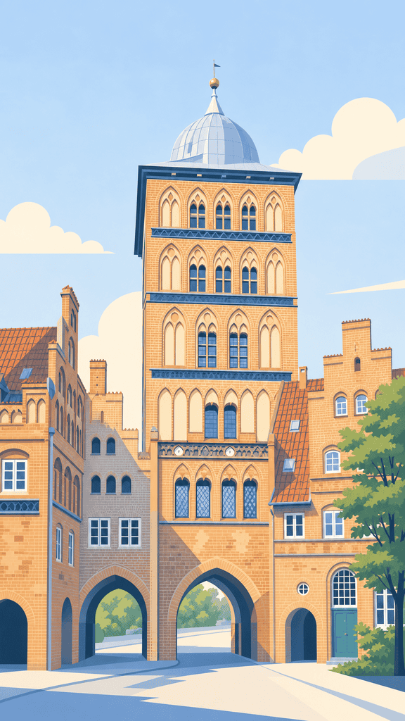 Burgtor in Lübeck