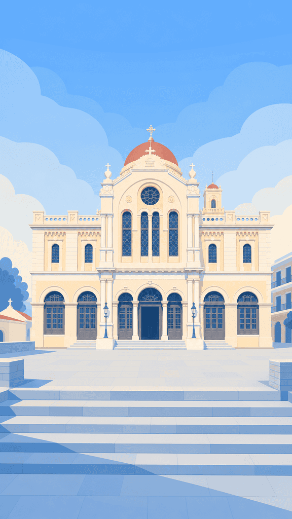Agios Minas Cathedral in Heraklion