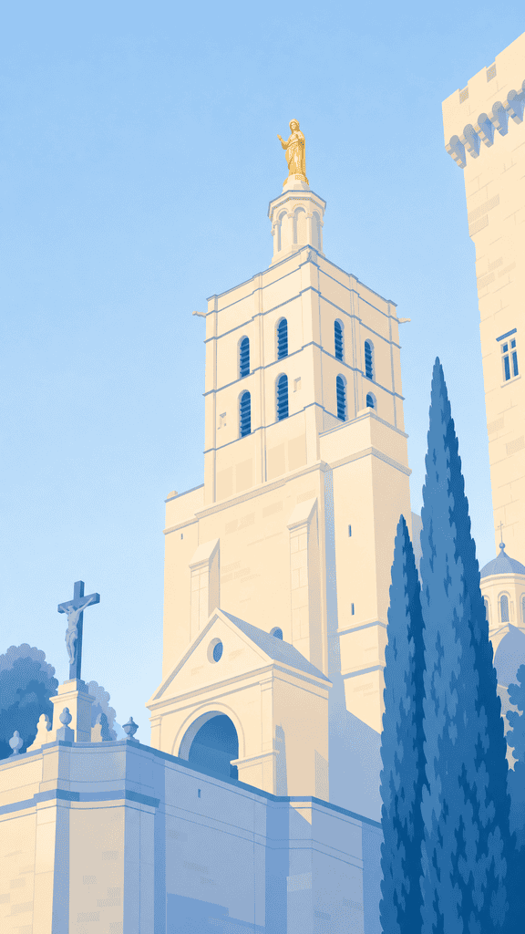 Cathédrale Notre-Dame-des-Doms d&rsquo;Avignon