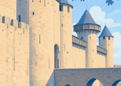 Château et remparts de la cité de Carcassonne