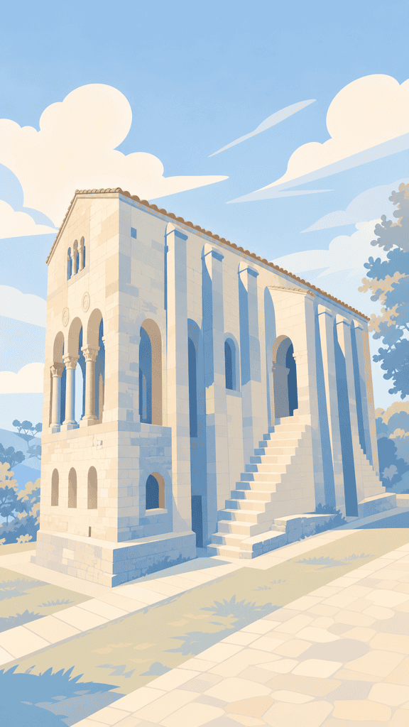 Église Santa María del Naranco d'Oviedo