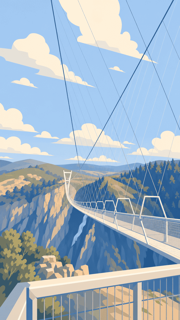 Entrance Arouca 516 bridge