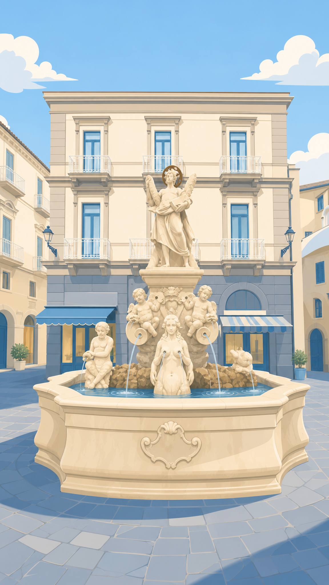 Saint Andrew Fountain