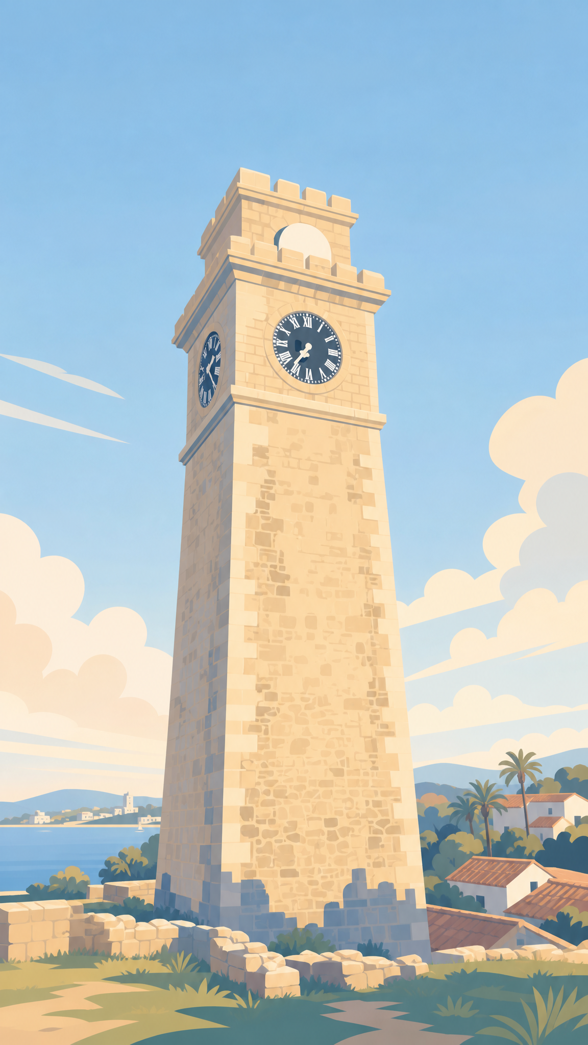 Galle Fort Clock Tower