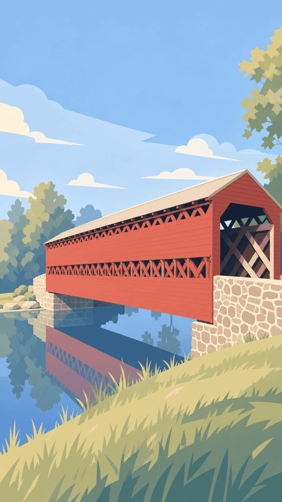 Historic Sachs Covered Bridge