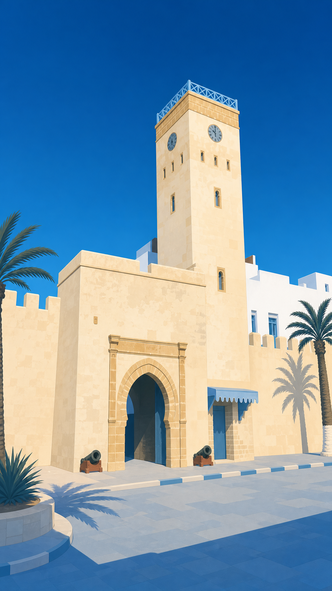 Horloge d&rsquo;Essaouira