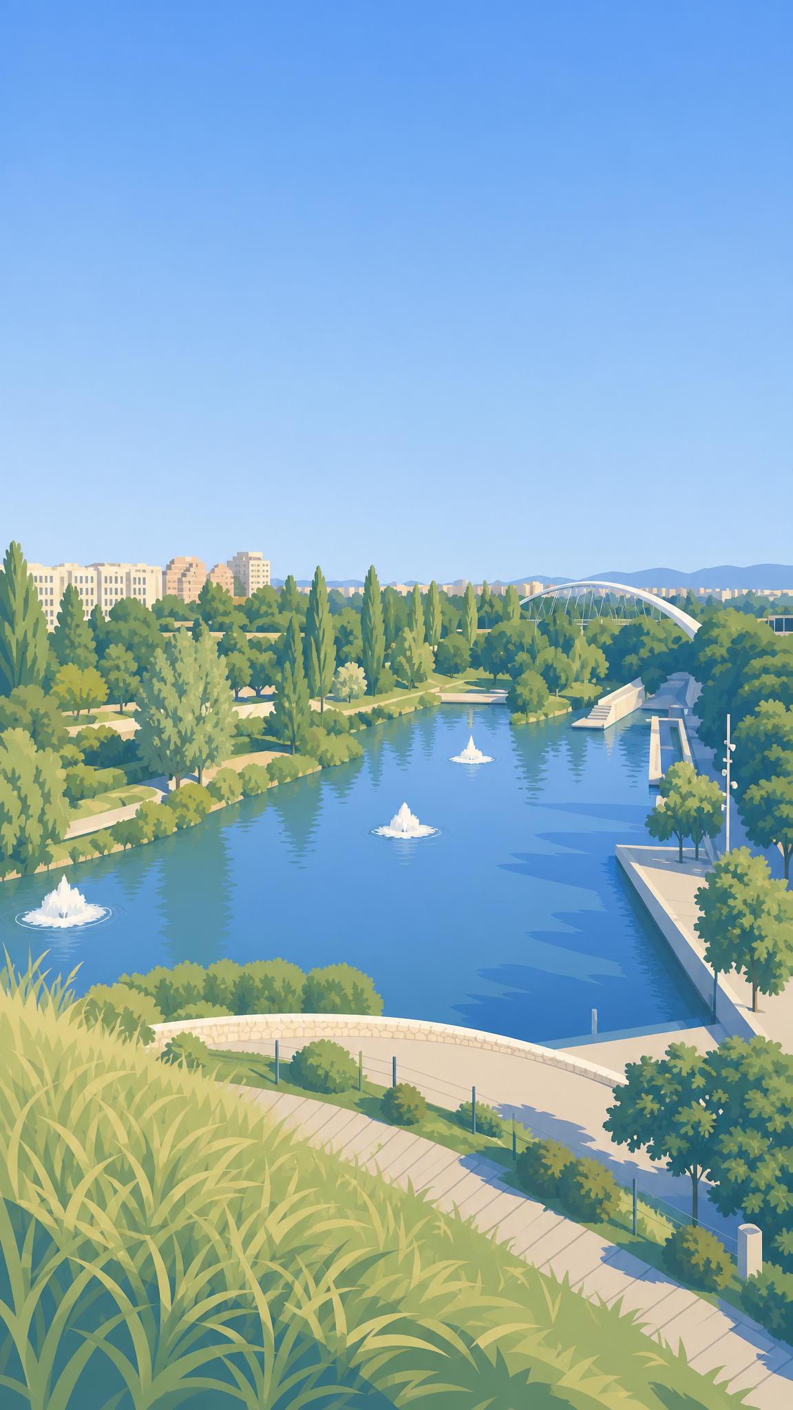 Cabecera Park Lake