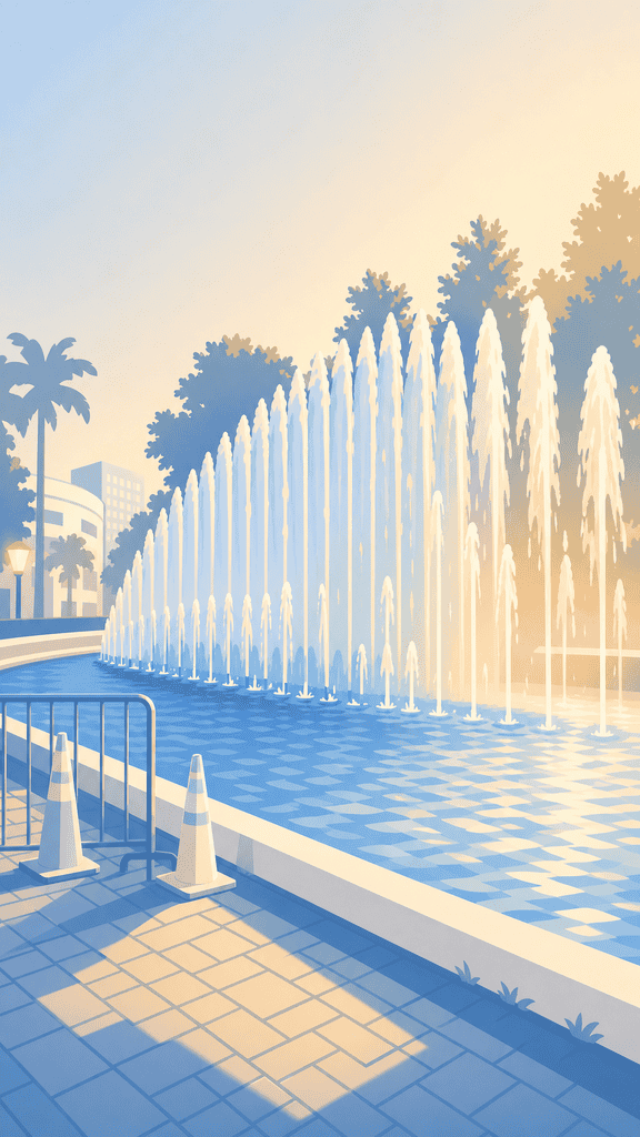 Magic Water Circuit of the Reserve Park