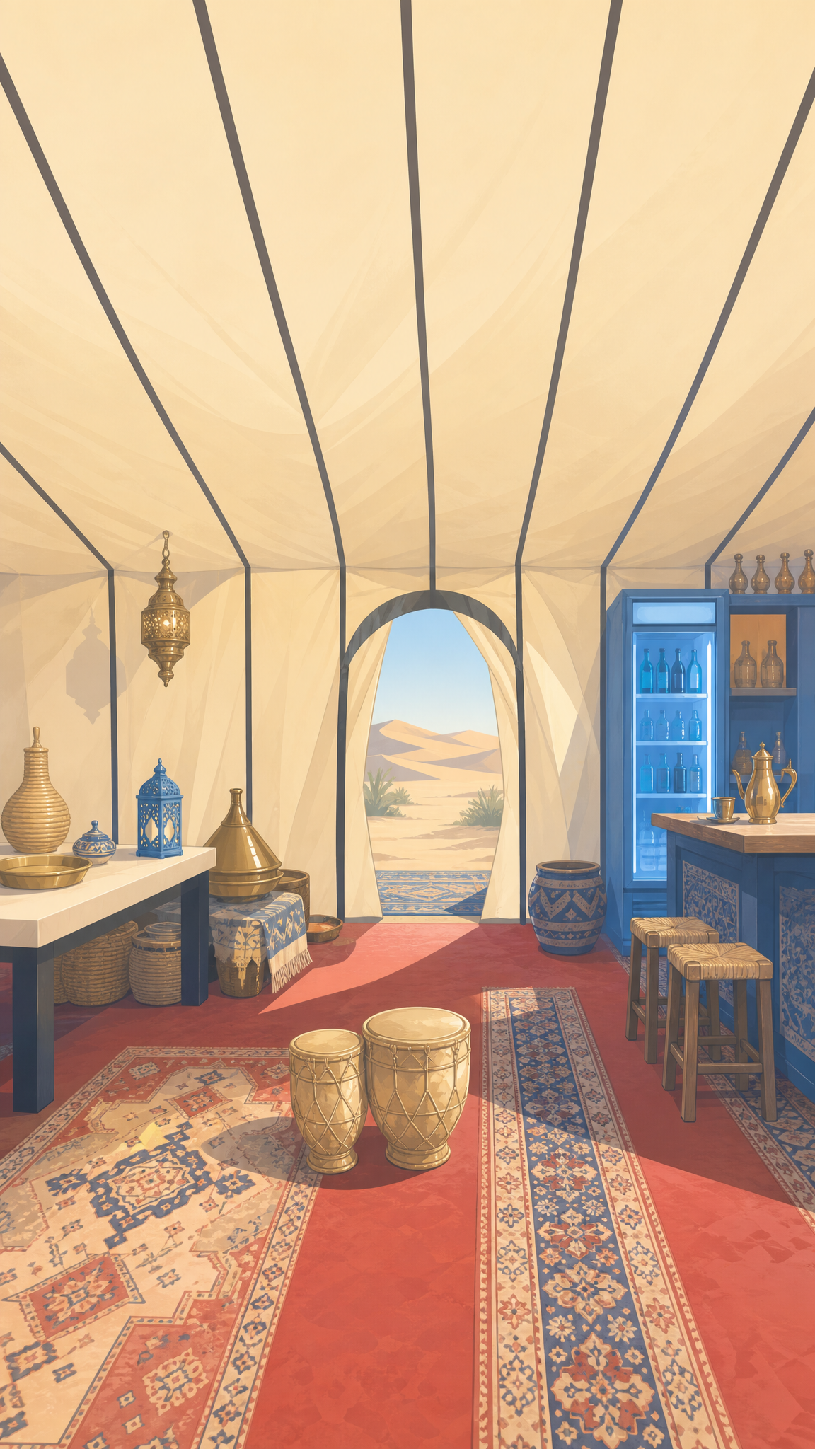 Moda Luxury Camp Merzouga Tours ‘’Tende Moda’’