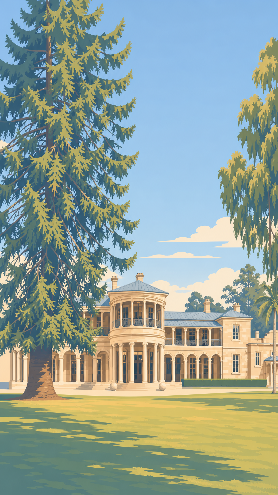 Old Government House and William Robinson Gallery