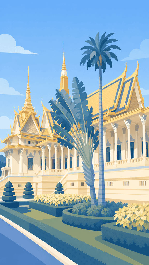 Palais royal de Phnom Penh