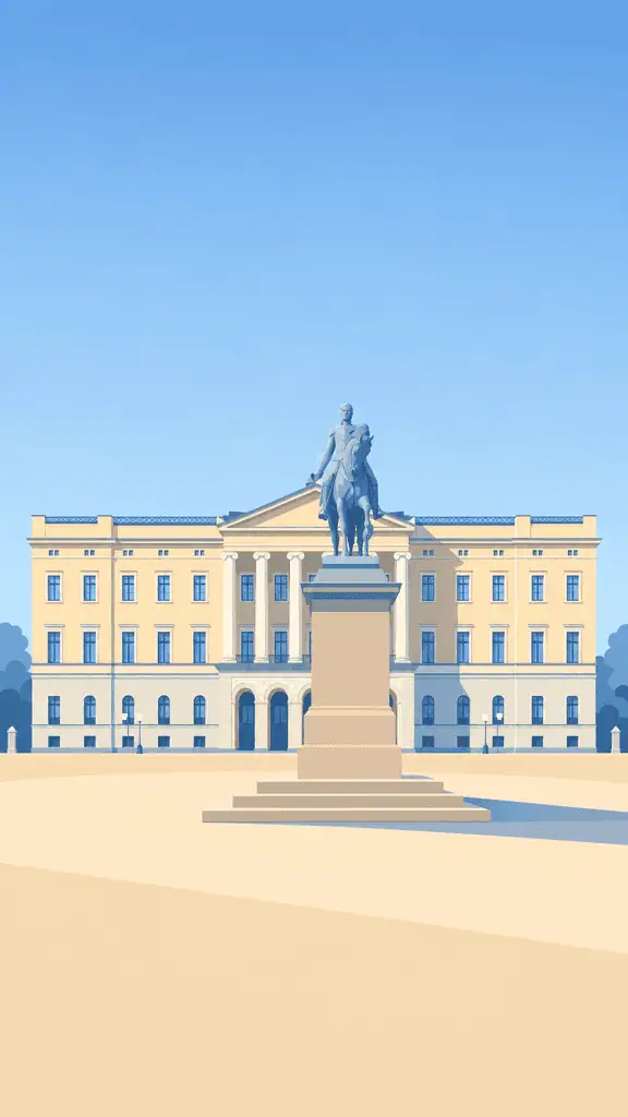 Palais royal d'Oslo