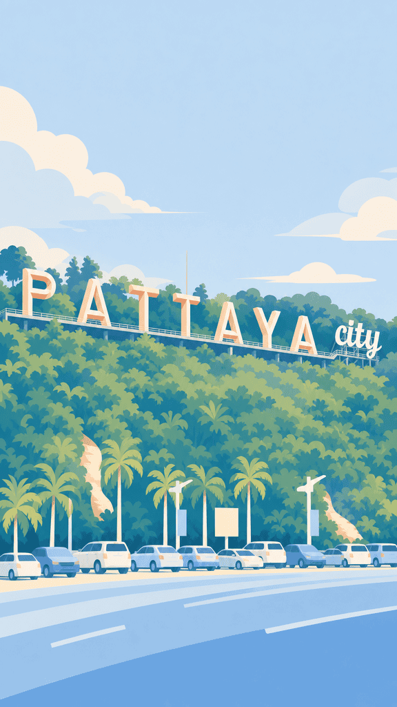 Pattaya City Sign