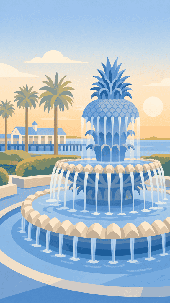 Pineapple Fountain