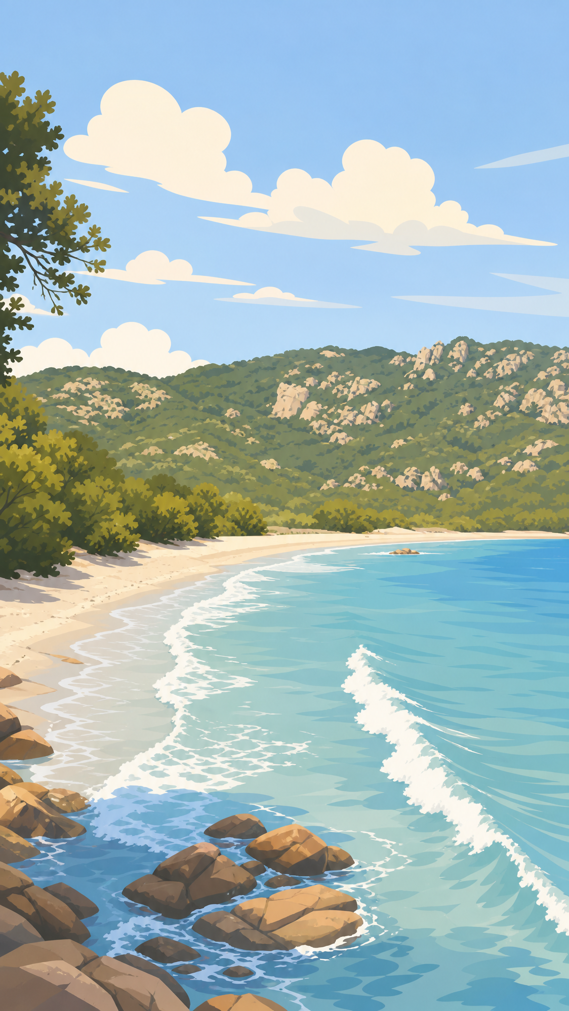 Plage de Porto-Novo