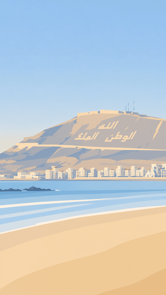 Plage d&rsquo;Agadir