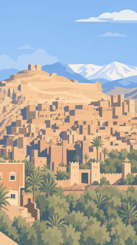 Point de Vue Panoramique Aït Ben Haddou
