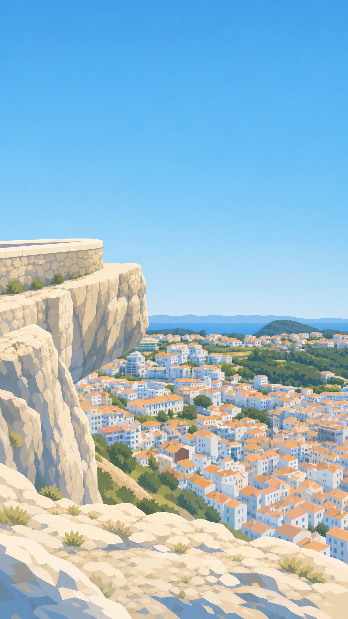 Point de vue de Nazaré