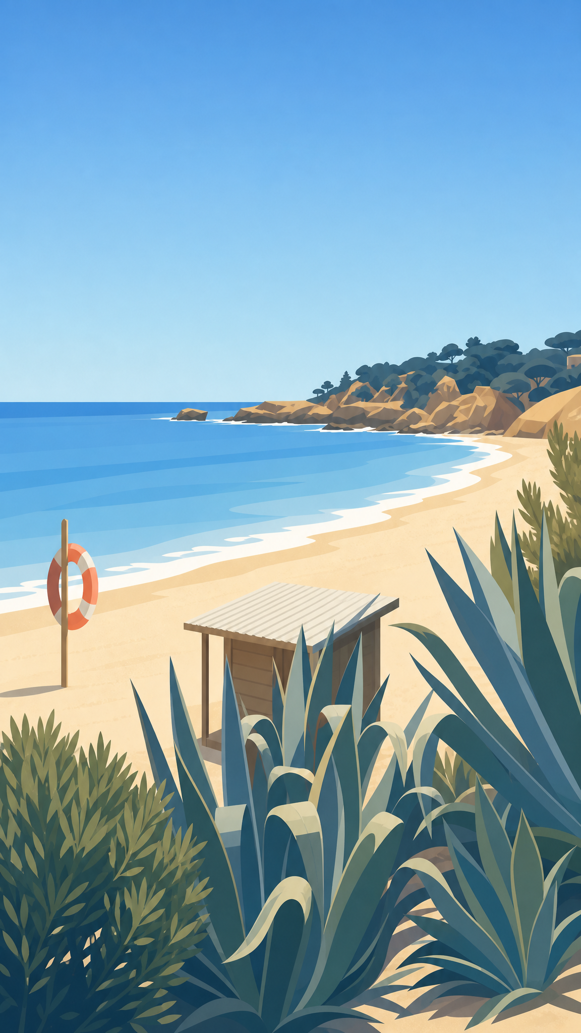 Praia Santa Eulália