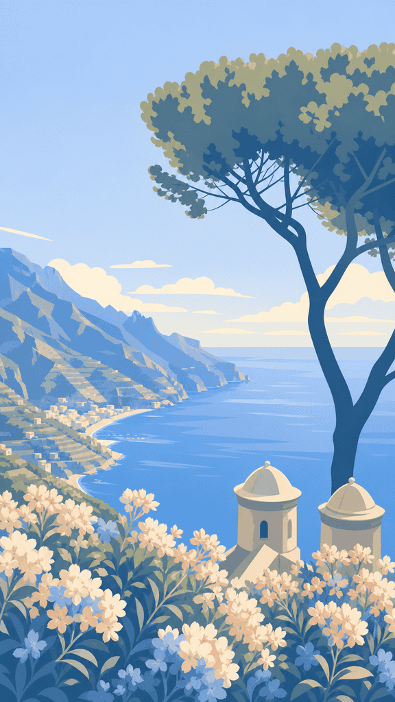 Ravello Panorama Amalfi Coast