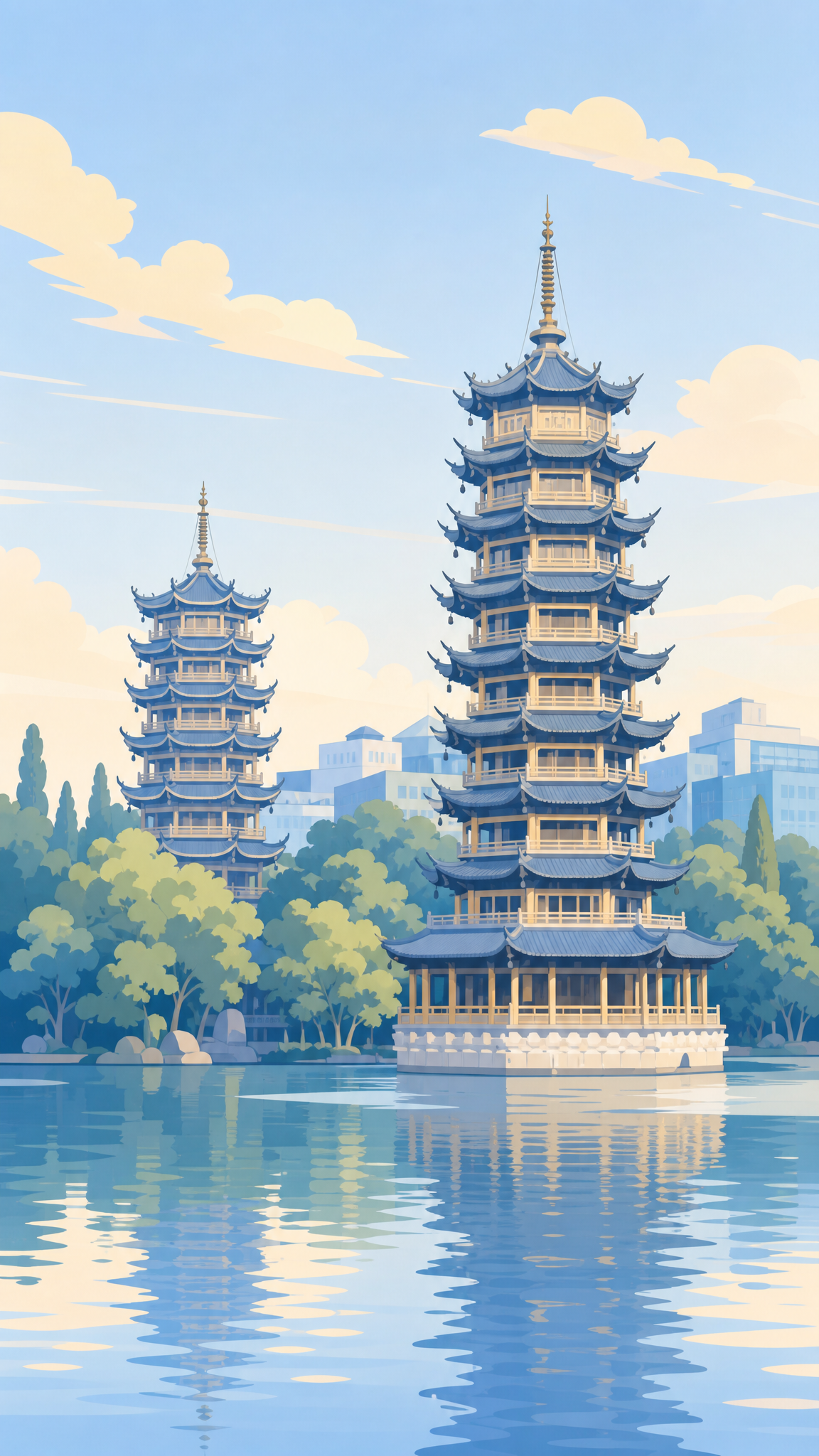 Riyue Shuangta Cultural Park