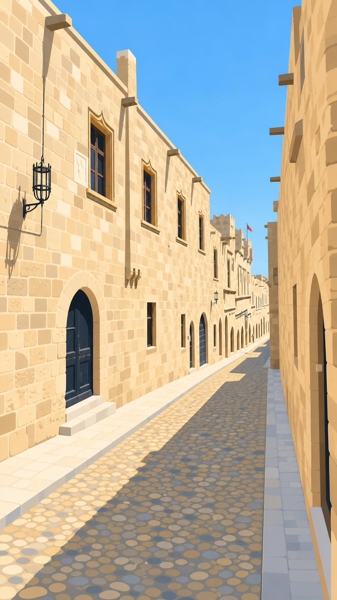 Street of the Knights