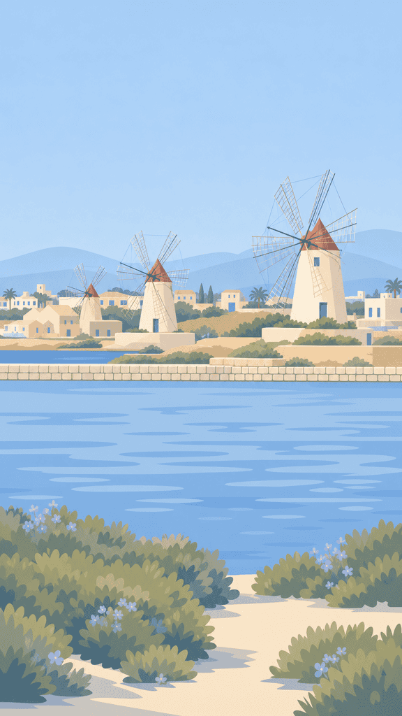 Stagnone Salt Pans