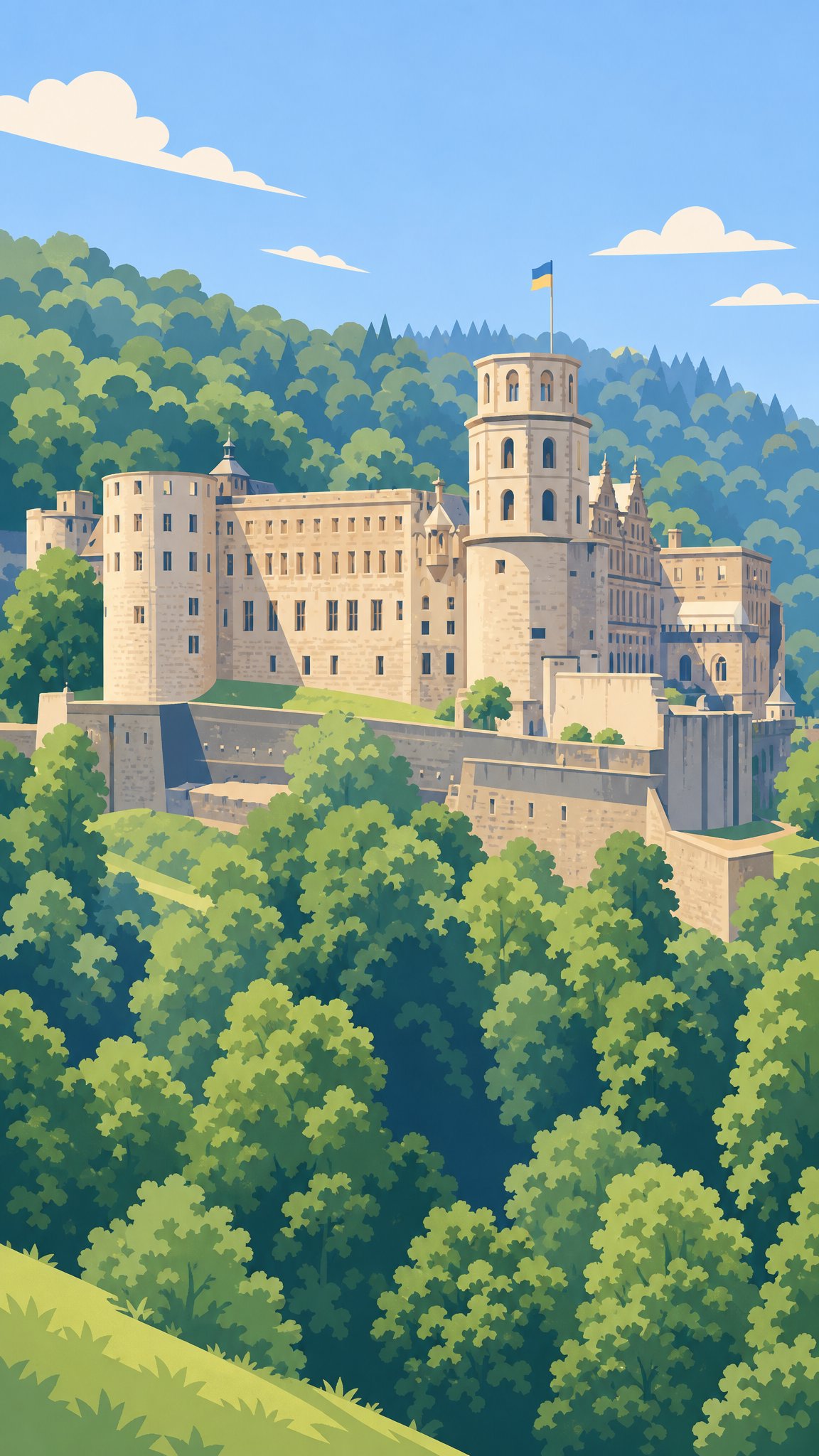 Schlossgarten Heidelberg