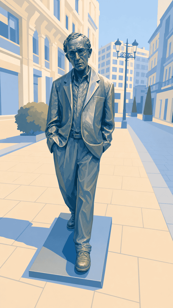 Statue de Woody Allen