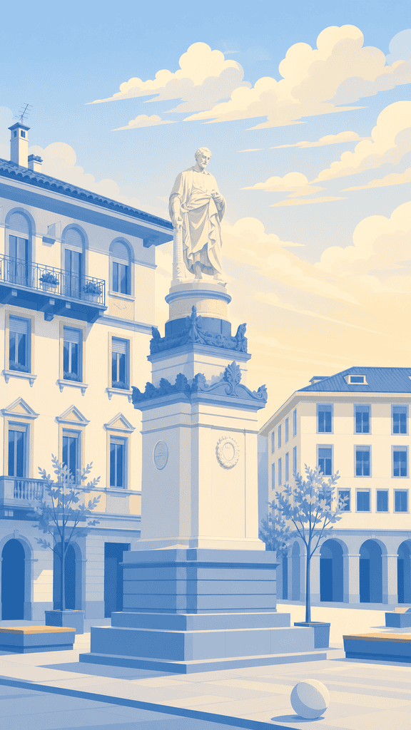 Statue of Alessandro Volta