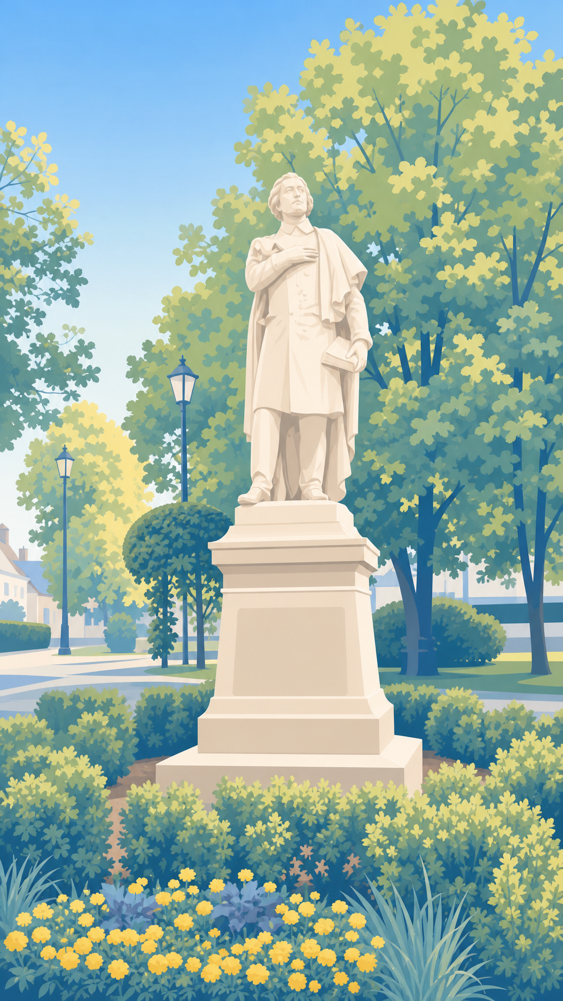 The Monument of Adam Mickiewicz