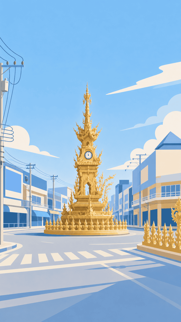 Tour de l&rsquo;Horloge de Chiang Rai