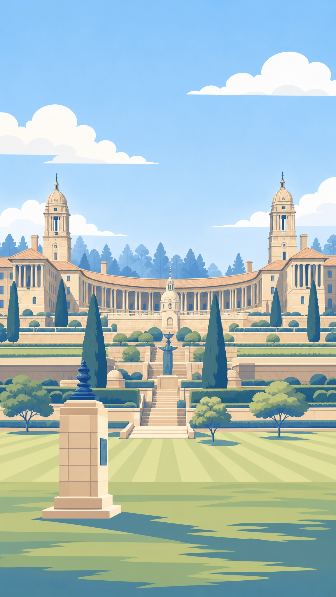 Union Buildings Gardens