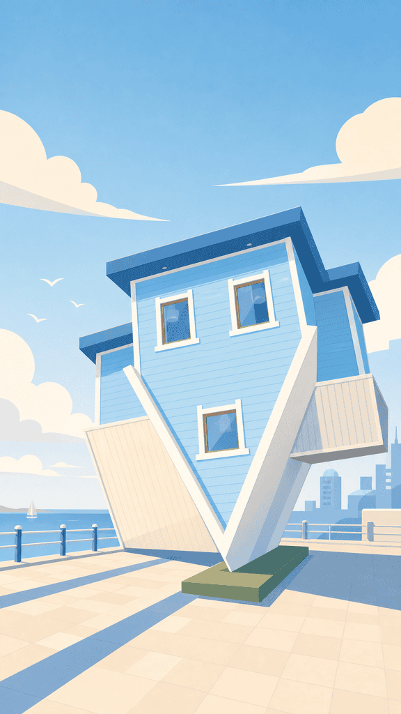 Upside Down House - Brighton