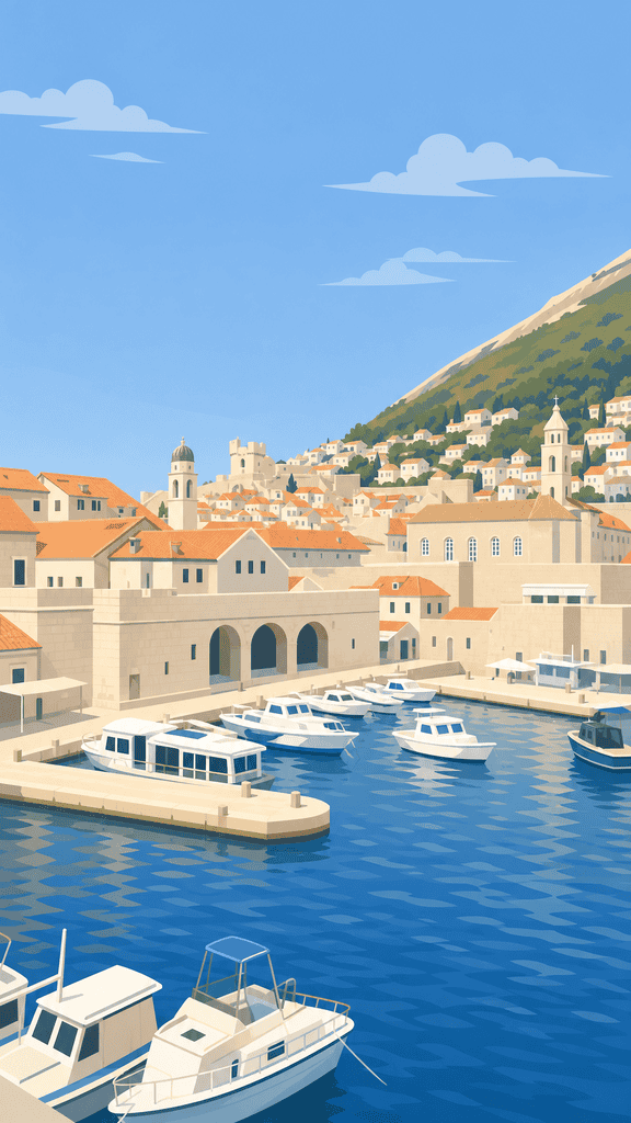 Vieux Port de Dubrovnik
