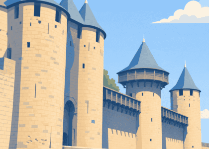 Vue panoramique Carcassonne