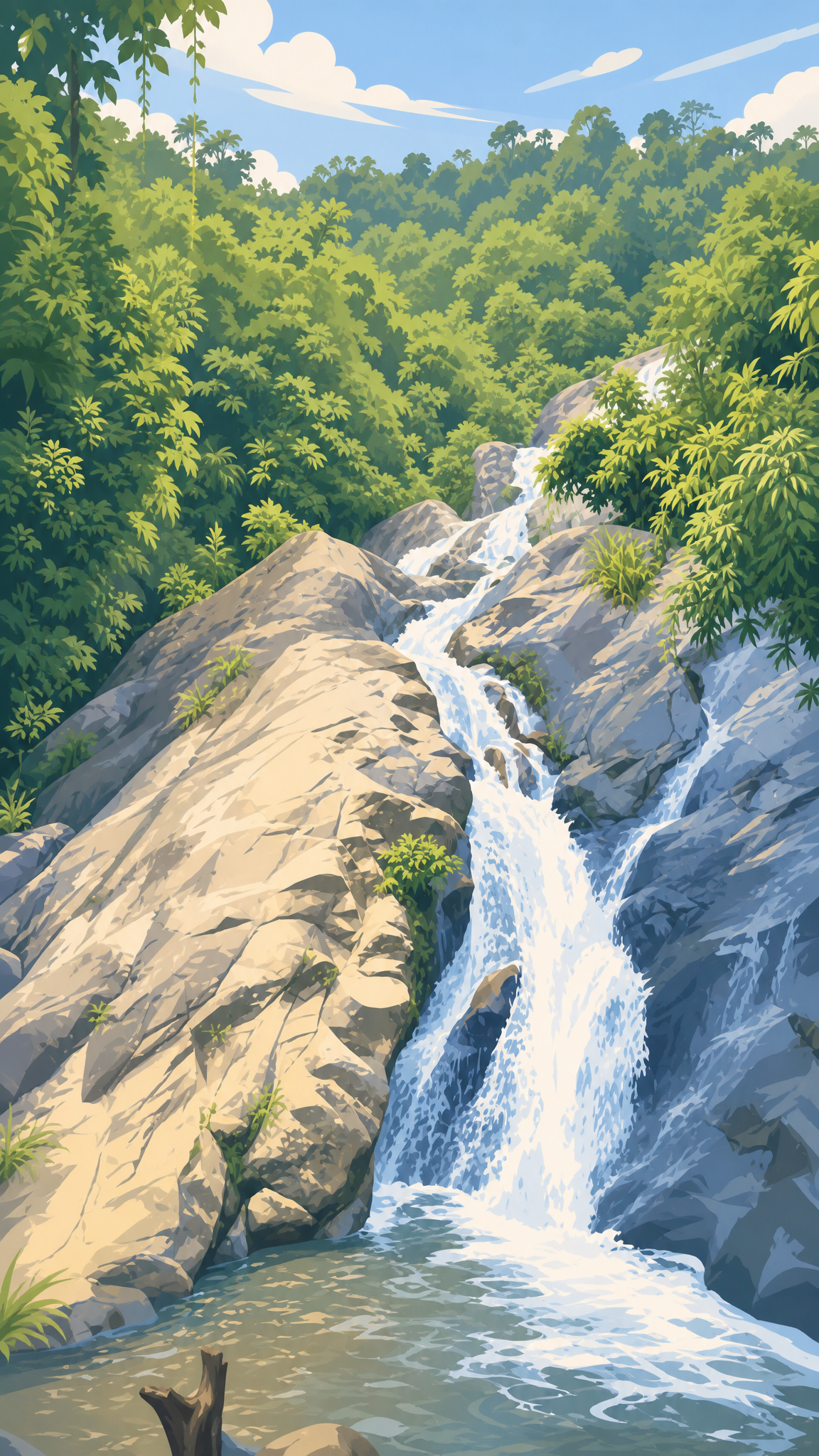 Water fall