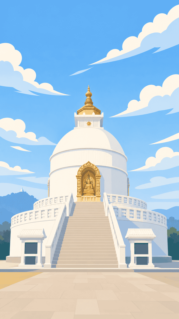 World Peace Pagoda, Pokhara