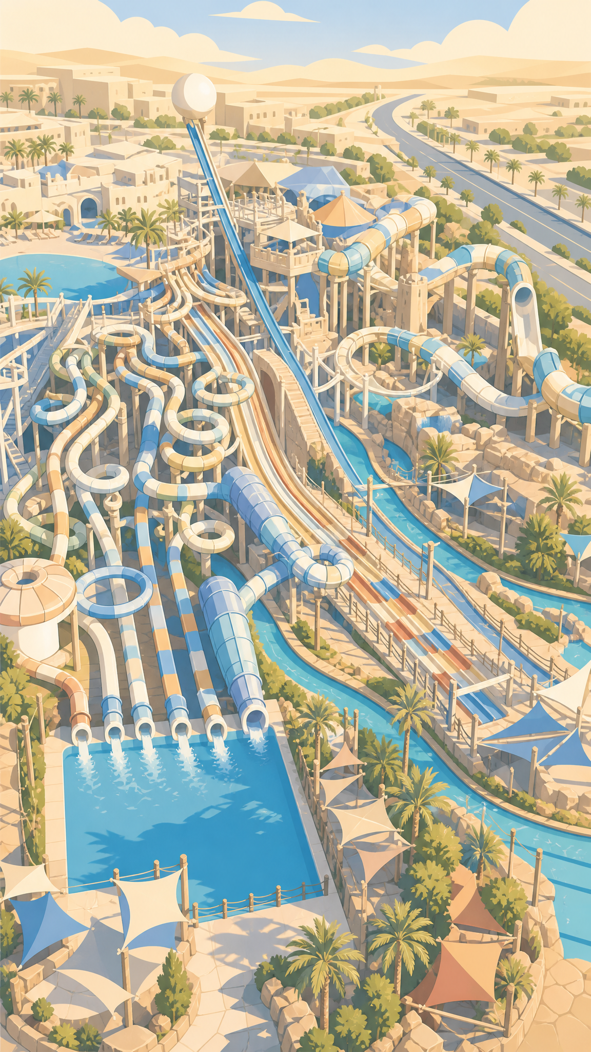 Yas Waterworld Abu Dhabi